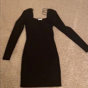 Express black dress